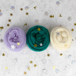 3-Pack Merino Wool Roving