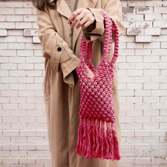 Makramee-Taschenset mit Muster - Kairo