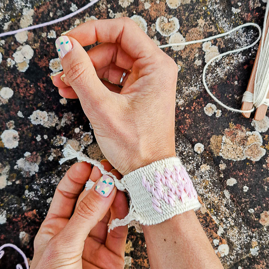 Multi-use Straps Weaving Kit - Supplies only with Pattern (no loom) - x Tunkiwellness