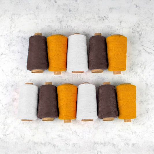 11er-Pack Baumwoll-Kettgarn