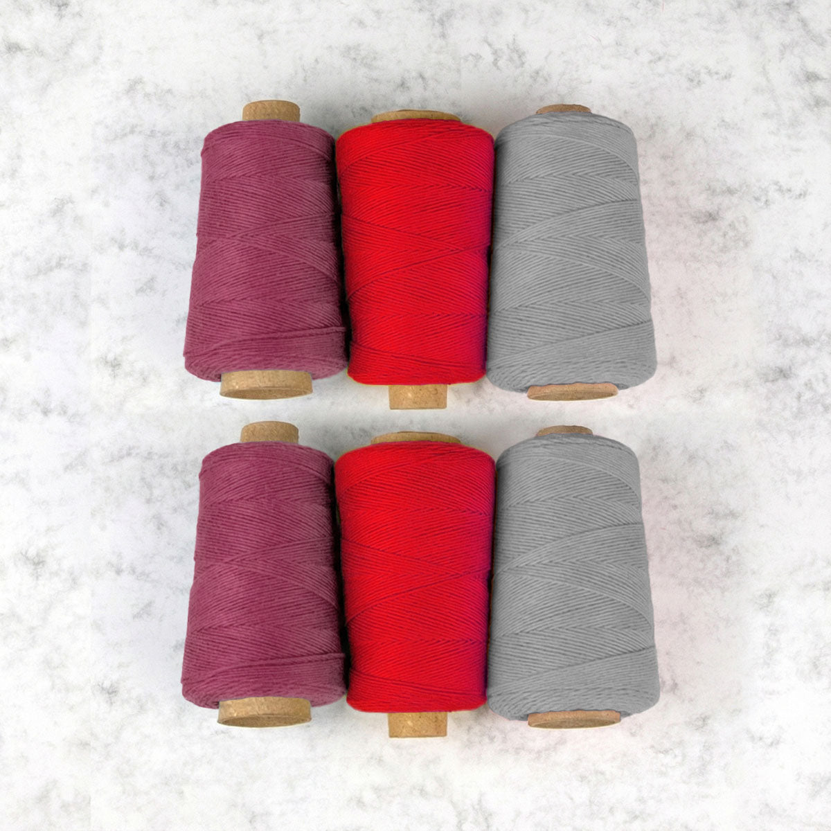 6er-Pack Baumwoll-Kettgarn