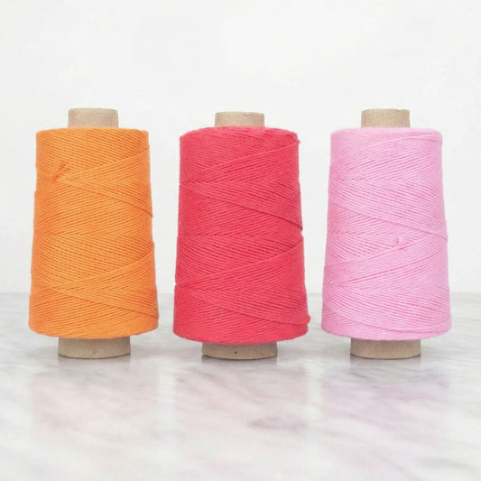 Cotton Warp Thread - Bundle Rose