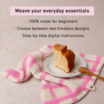 Dishcloth (x2) Kit - Large WAK loom with Woven Yarn
