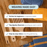 Dishcloth (x2) Kit - Large WAK loom with Woven Yarn