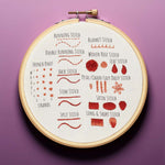 Stitch Sampler #1 Embroidery Kit - Coming Soon