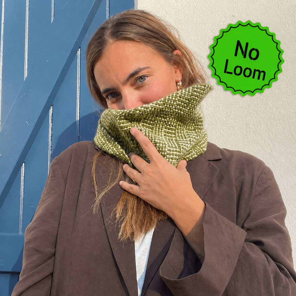 Bliss Snood Weaving Kit - Supplies only with Pattern (no loom) - x Tunkiwellness -Yummy Version