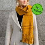 Fluffy Scarf Weaving Kit - Supplies only with Pattern (no loom) - Yummy version