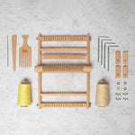Multi-use Straps Weaving Kit - Supplies and Small WAK loom with Pattern x Tunkiwellness