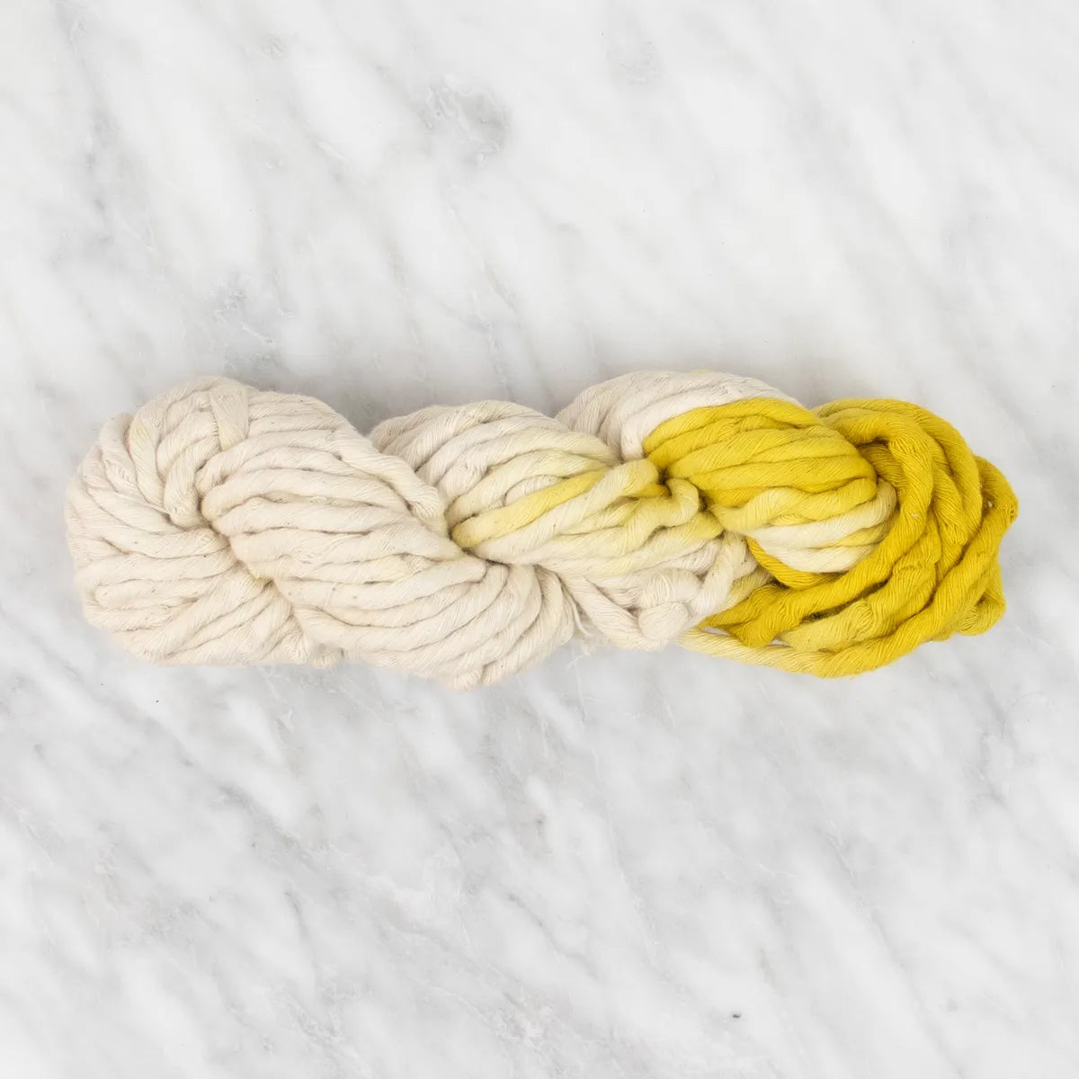 Dip-Dyed 5mm Cotton String - Chartreuse
