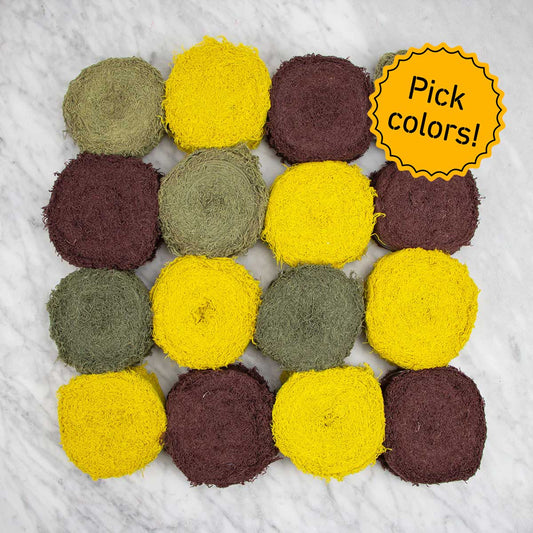 16-Pack Cotton Ribbon Roll