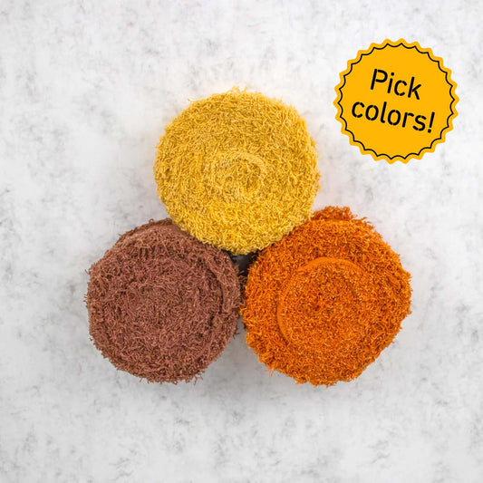 3-Pack Cotton Ribbon Roll