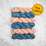 6-Pack Recycelte Sari-Seidenbänder