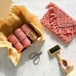 Makramee-Taschen Trio mit Schnittmustern