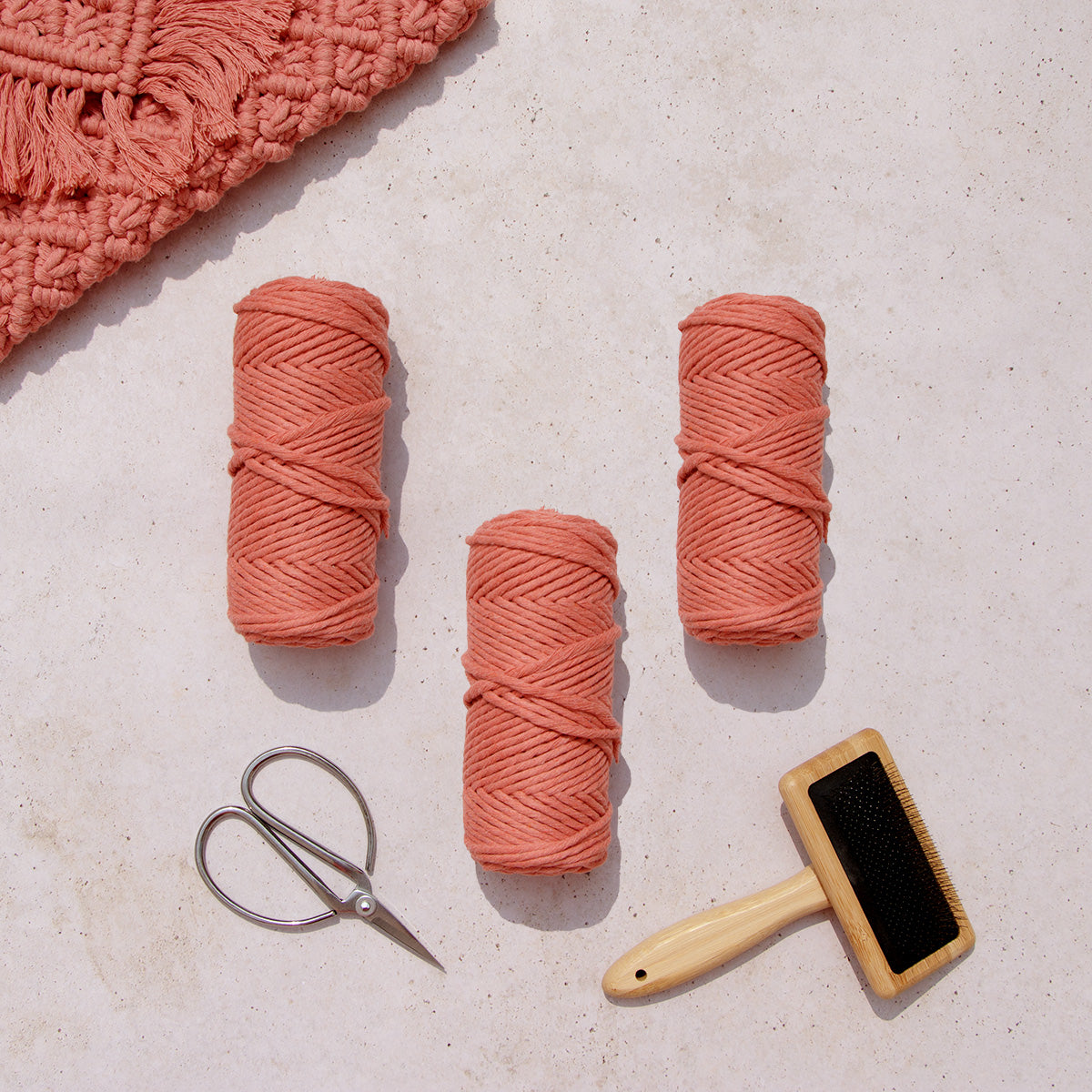 Macrame Bag Kit with Pattern - Paris