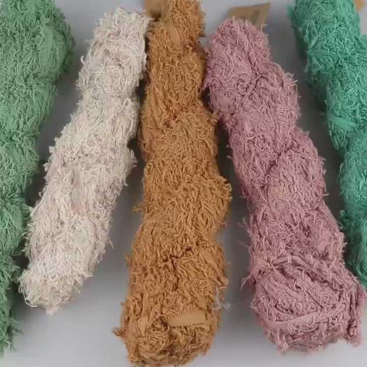 Cotton Frizz Ribbon - Sand