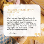 "Blocked" Wall Hanging Weaving Kit - Supplies and Medium loom with Pattern - x Scoutwoven