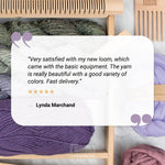 Freestyle Weaving Kit with Medium Loom - Solar Flare