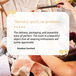 Mocha towels (x2) Weaving Kit - Supplies and Medium loom with Pattern