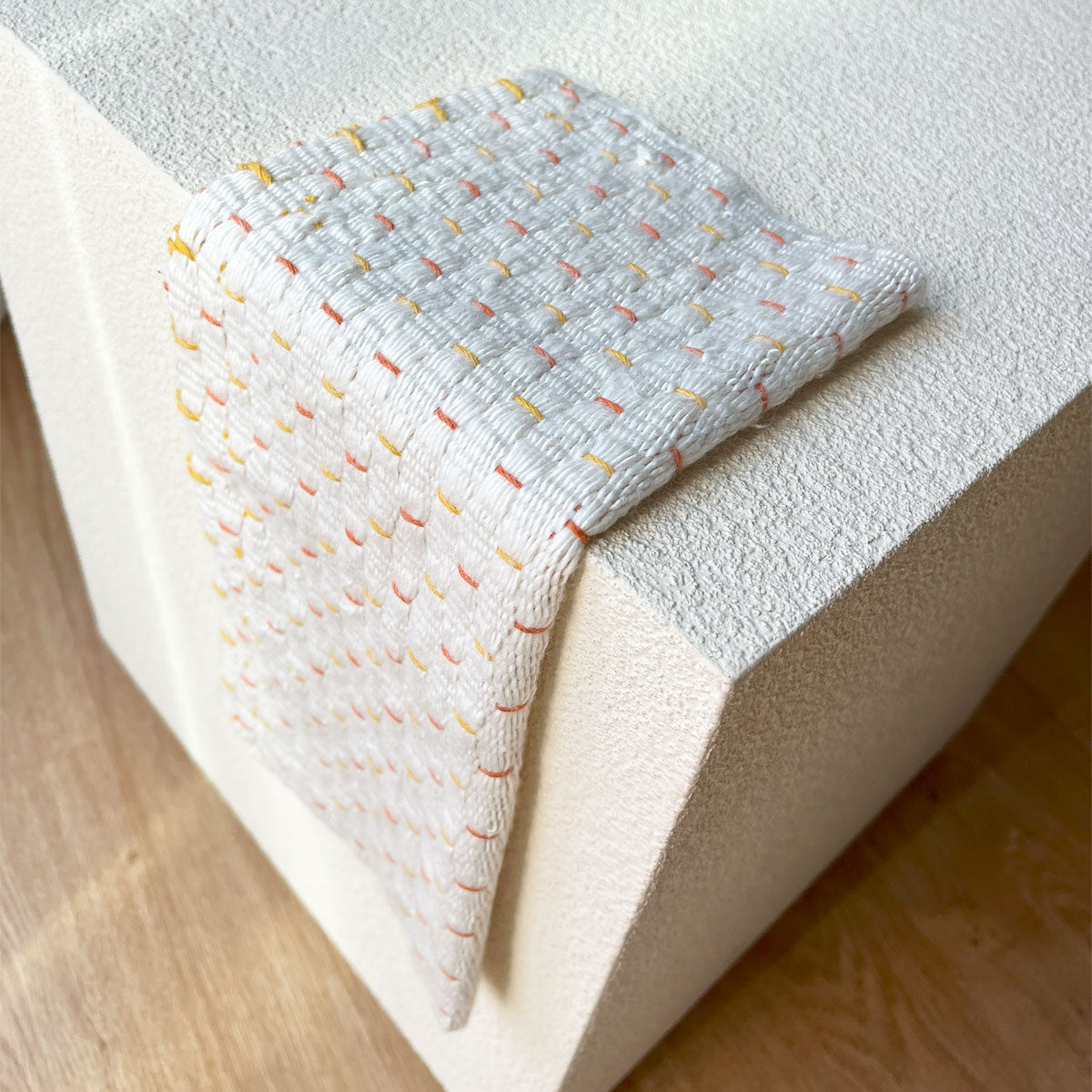 Roll-Tischsets (x2) Webset - Garn nur mit Muster (kein Webstuhl)