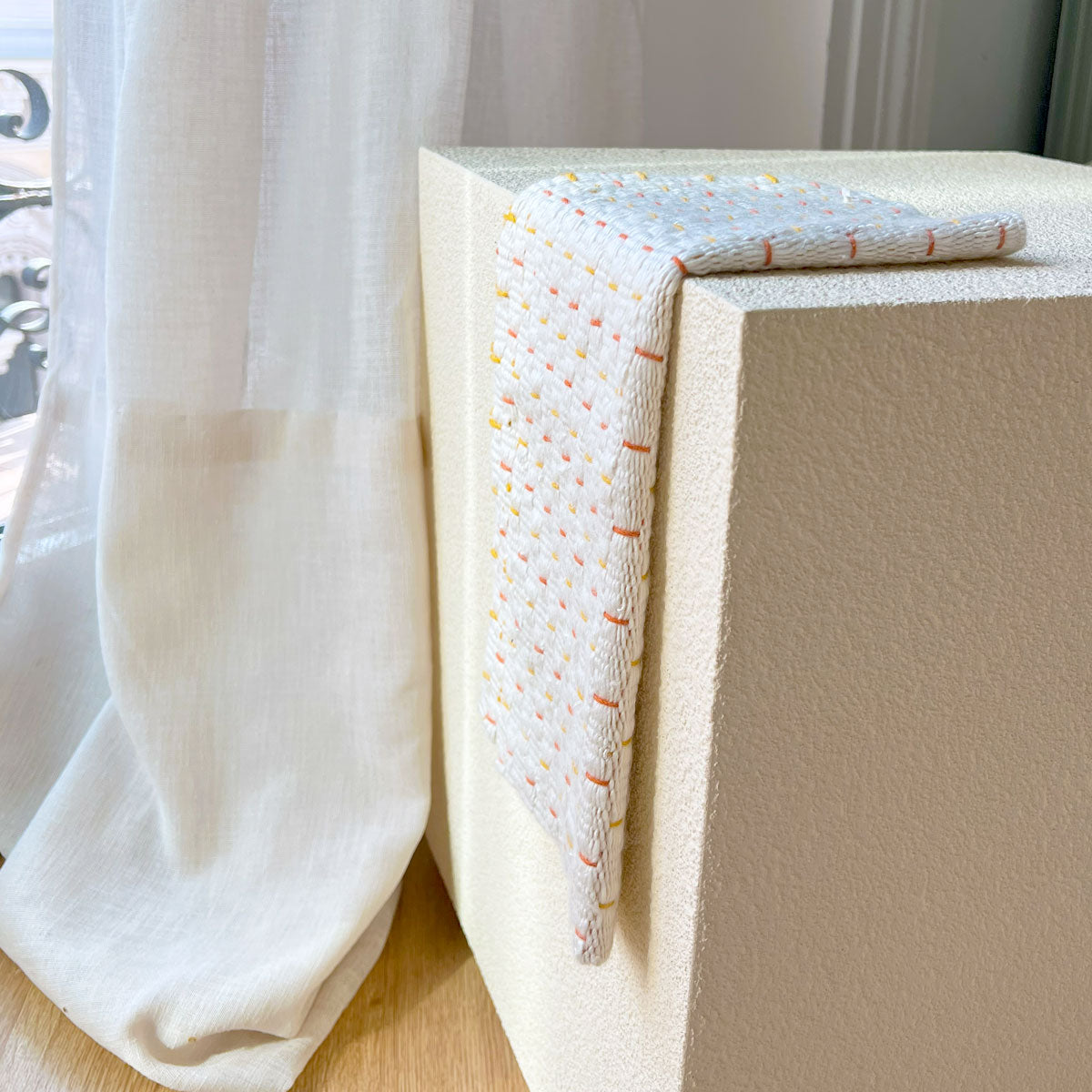 Roll-Tischsets (x2) Webset - Garn nur mit Muster (kein Webstuhl)