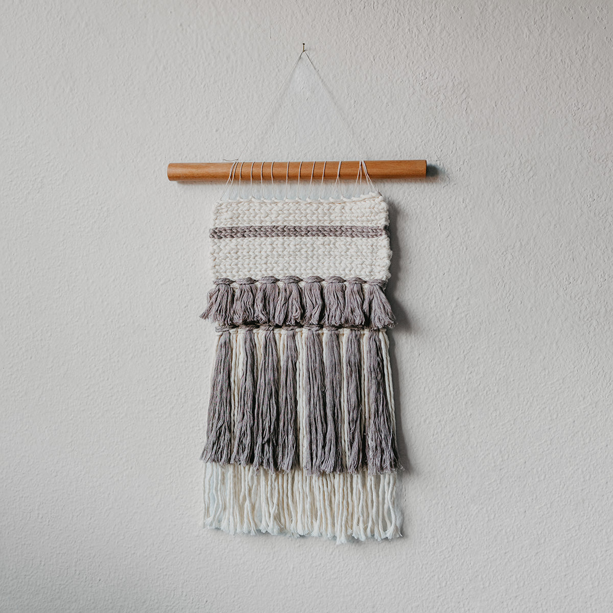 Wall Hanging Tutorial - Time to Twine - Scoutwoven x Fūnem Studio