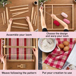 Tea Towel (x2) Kit - XLarge loom with Woven Cotton - x Studio Stiller