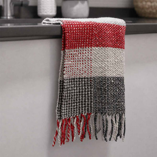 Tea Towel (x2) Kit - No Loom with Cotton yarn - x Studio Stiller
