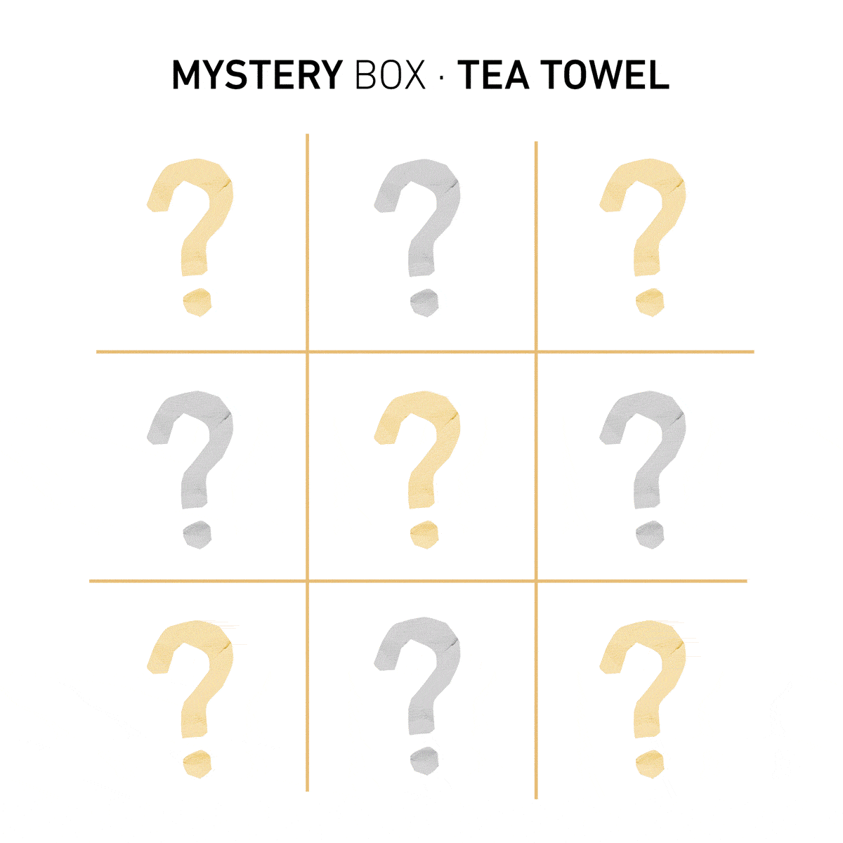 ❓🎁 Mystery Box – Geschirrtuch (x2) Webset – x Studio Stiller