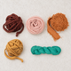Terracotta yarn sampler bag