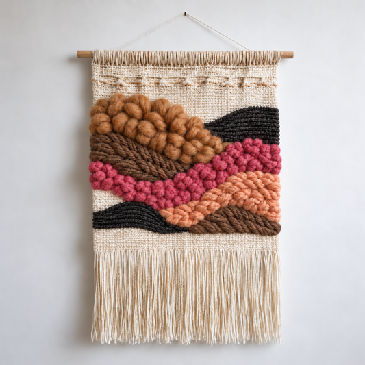 Warm yarn sampler bag