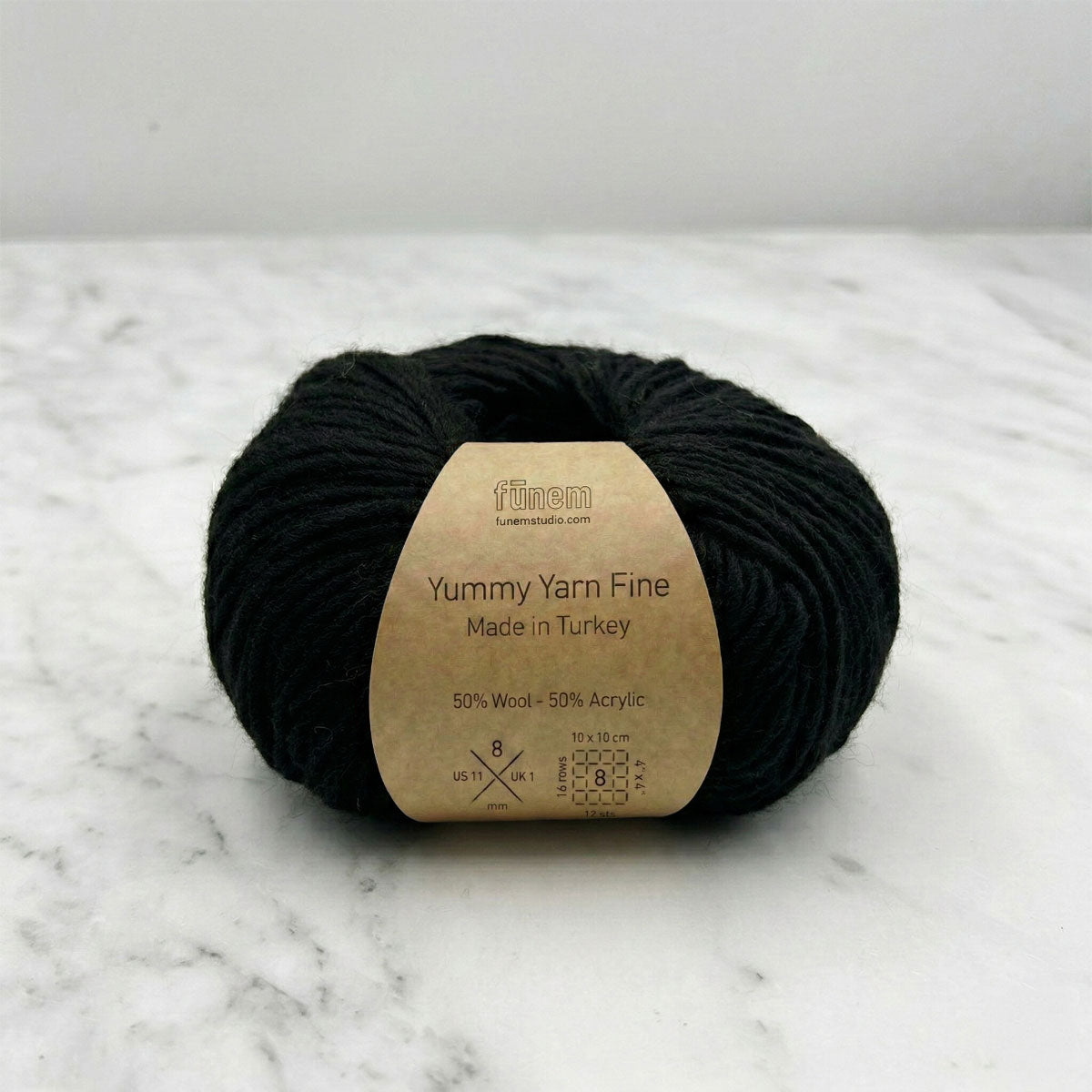 Yummy Yarn Fine - Noire