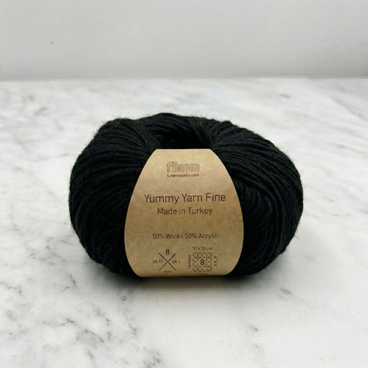 Yummy Yarn Fine - Noire