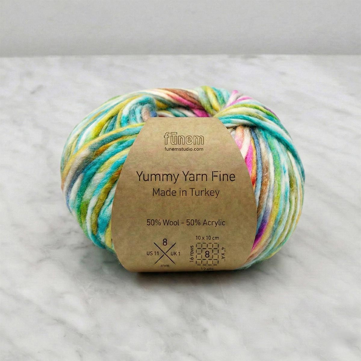 Yummy Yarn Fine - Confetti Pop