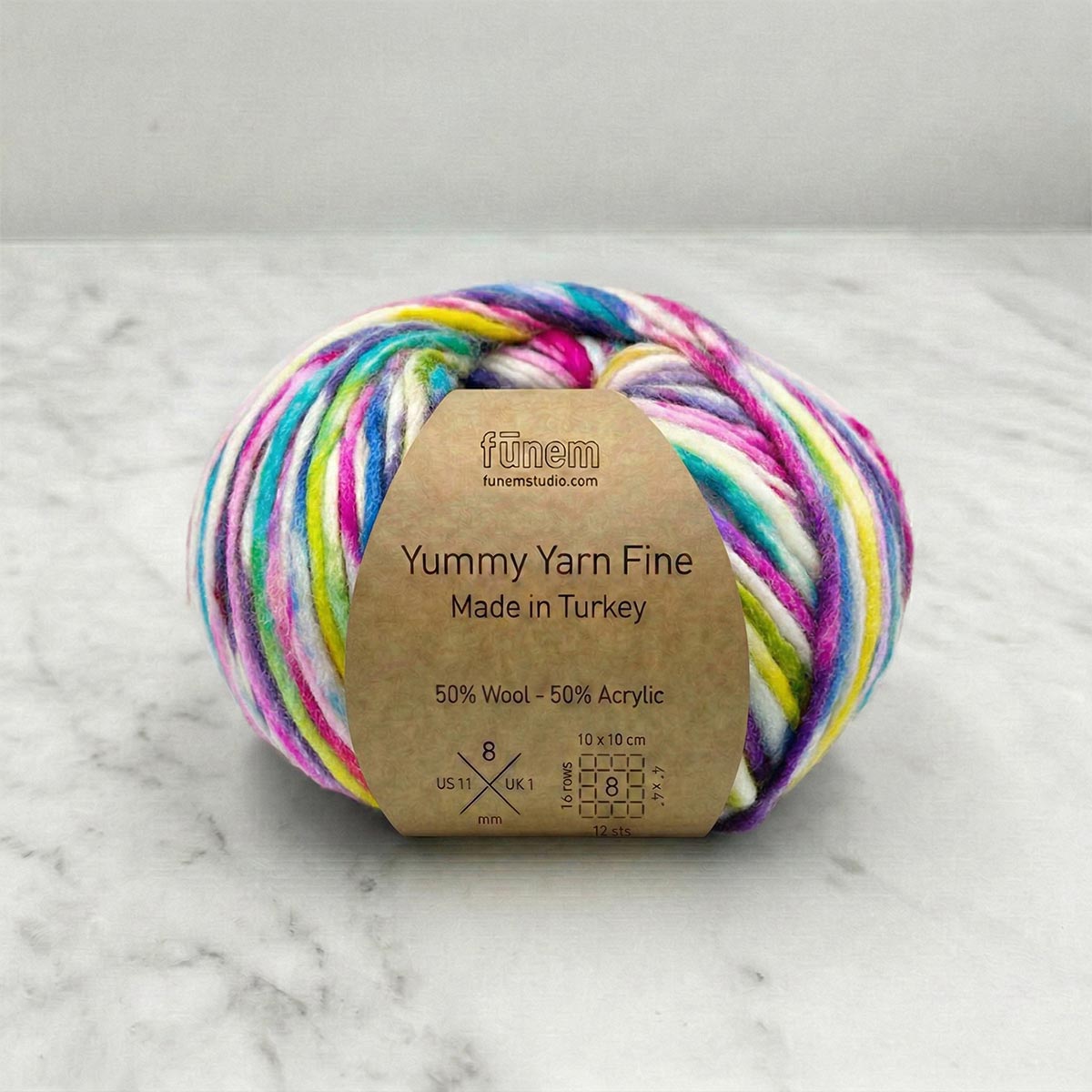 Yummy Yarn Fine - Paillettes peintes à la main