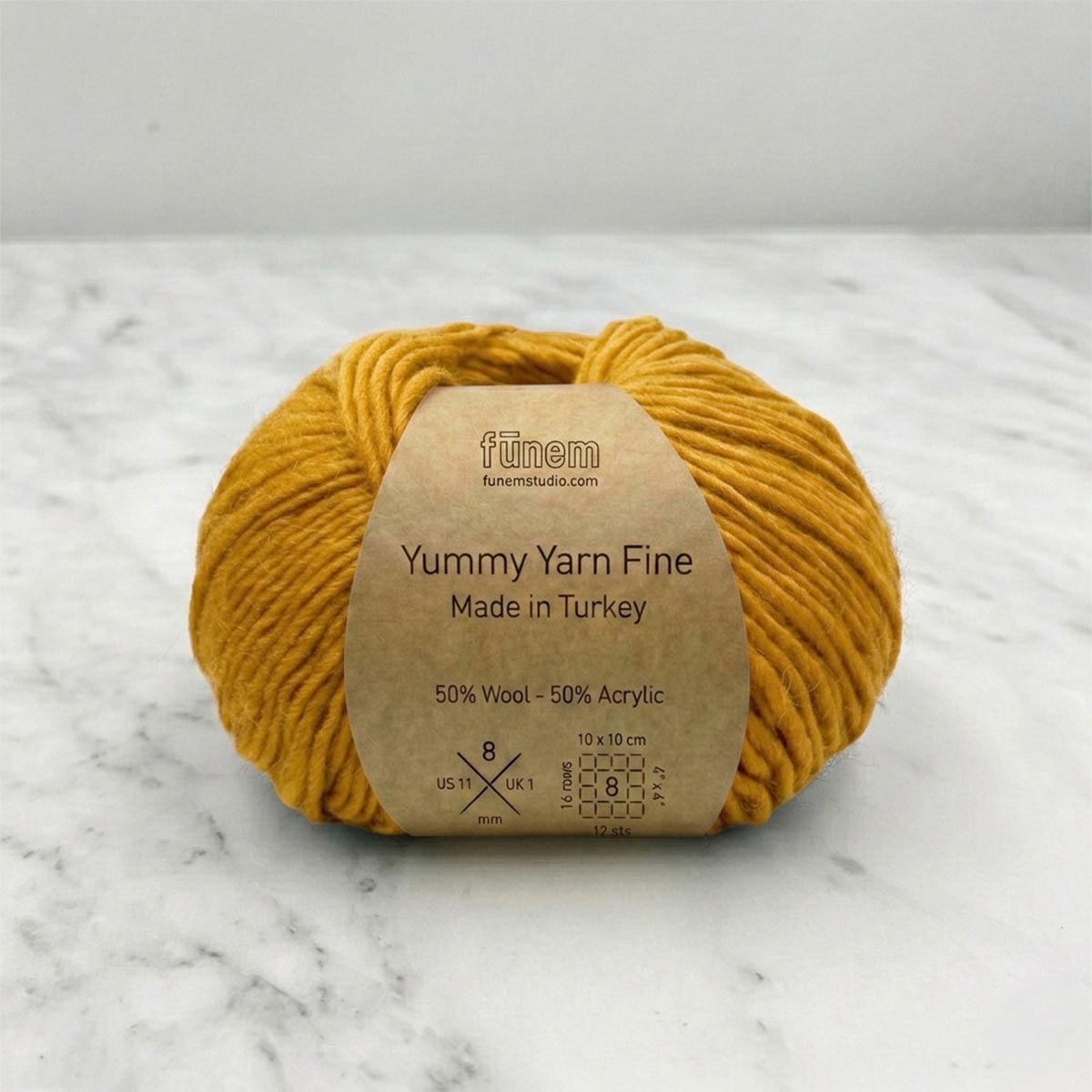 Yummy Yarn Fine - Ocre