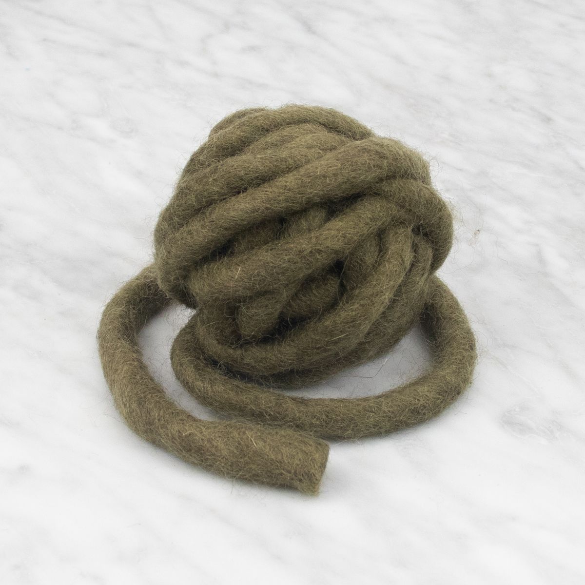 Chunky Felted Rope - Hunter