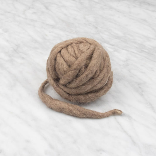 Chunky Wave Felted Yarn - Driftwood