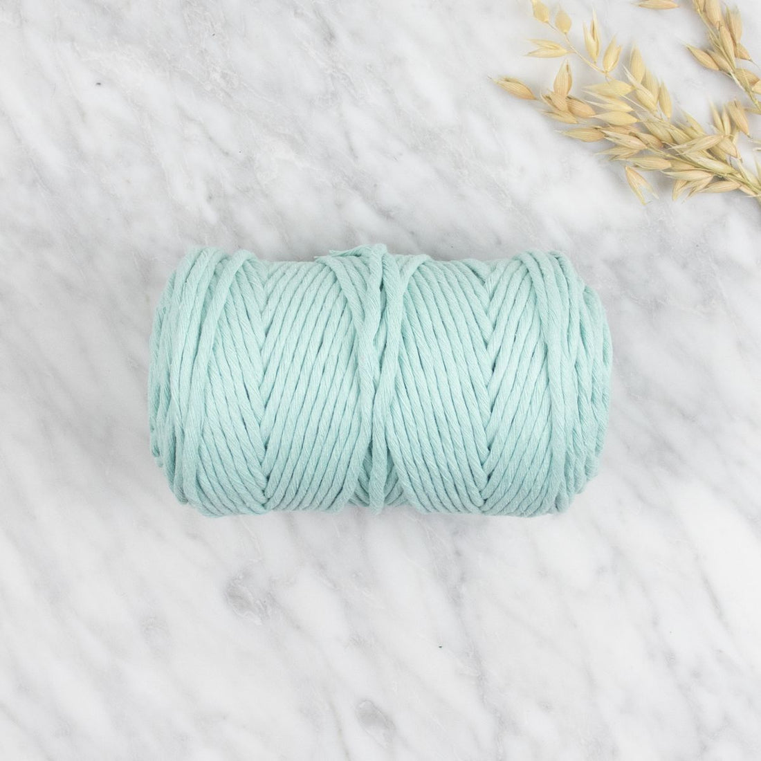 5mm Recycled Cotton String 0.5 kg - Mint
