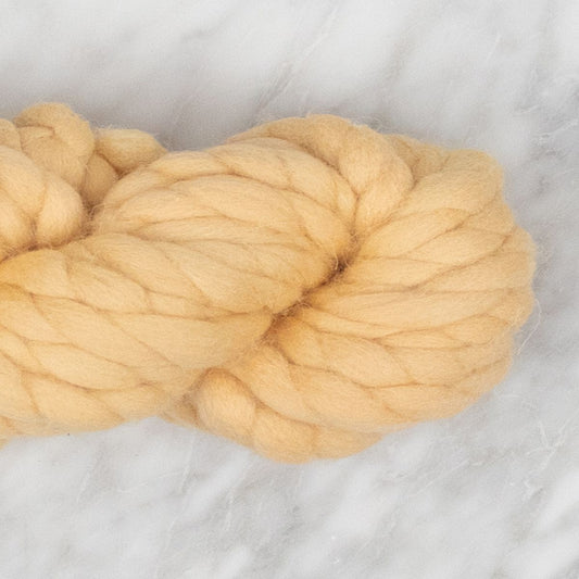 Chunky Merino Wool Twist - Bright Peach
