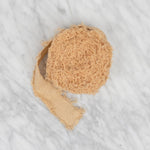 Cotton Ribbon Roll - Bright Peach