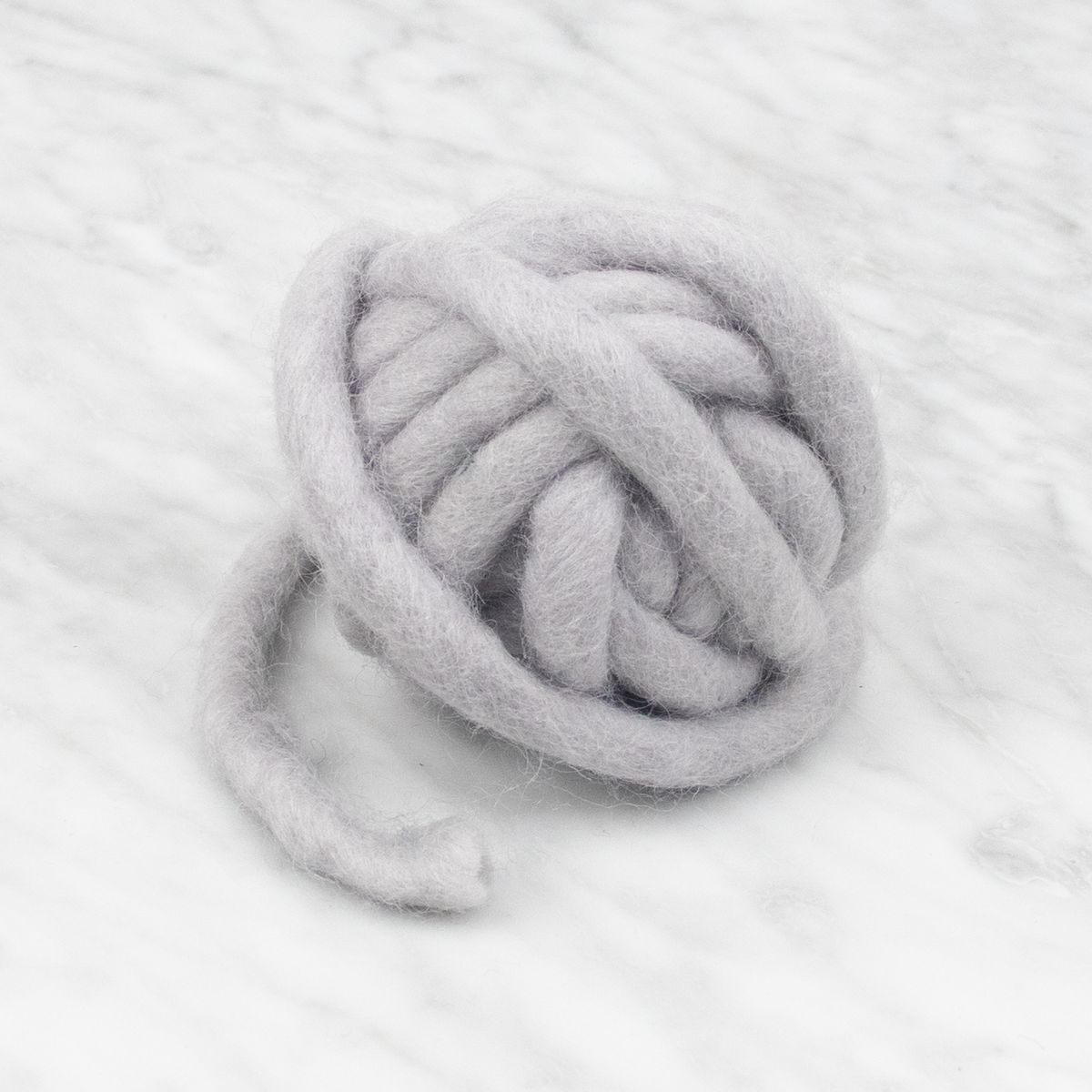 Chunky Felted Rope - Misty Lilac