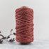 5mm Recycled Cotton String 0.5 kg Stone Red