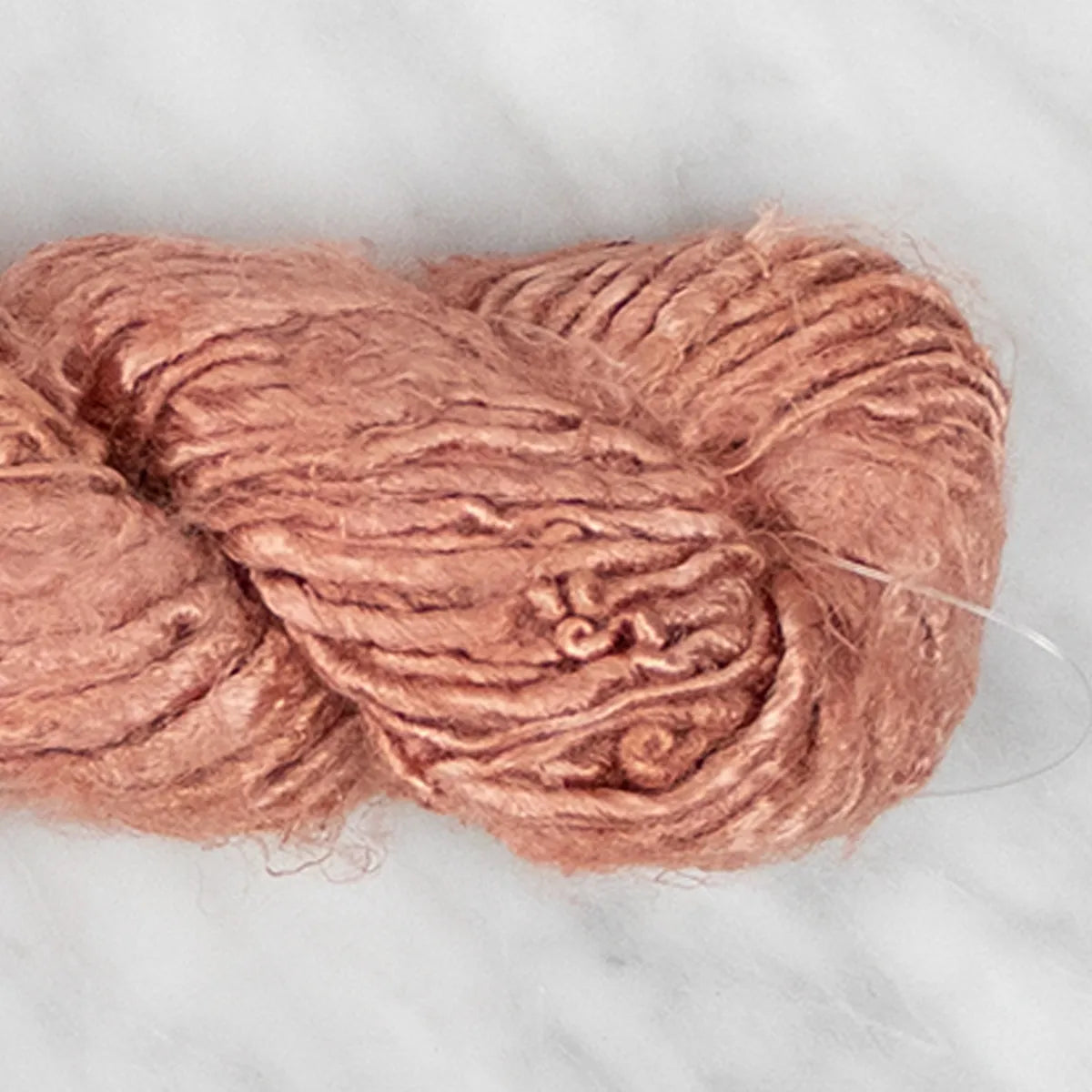 Viscose Art Yarn - Dark Peach - 100 grams