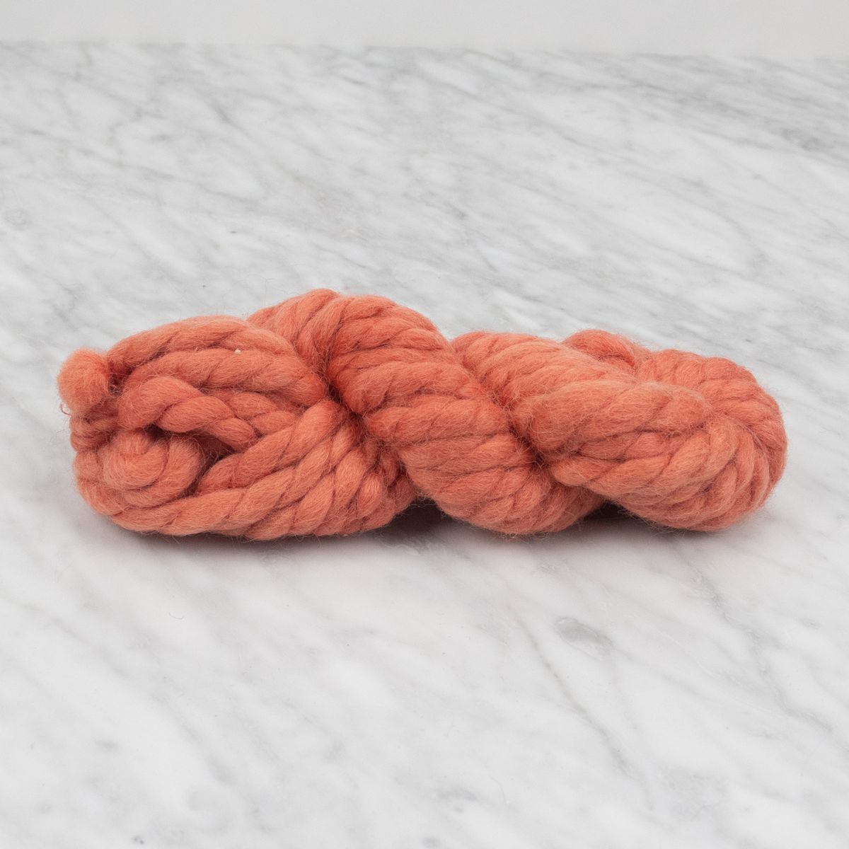 Chunky Merino Wool Twist - Vermillion Orange