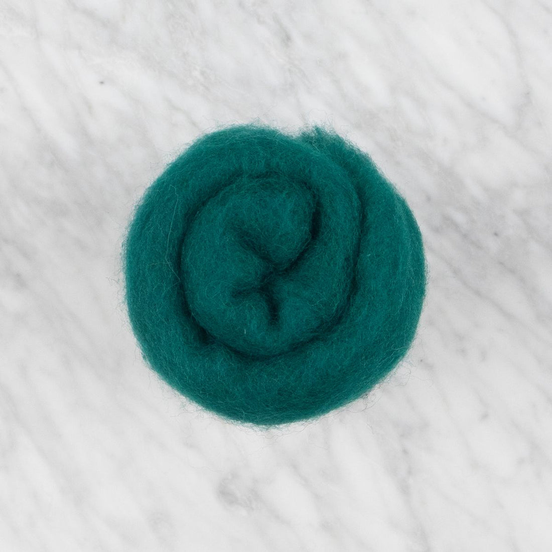 Organic Carded Wool - 930 Jade