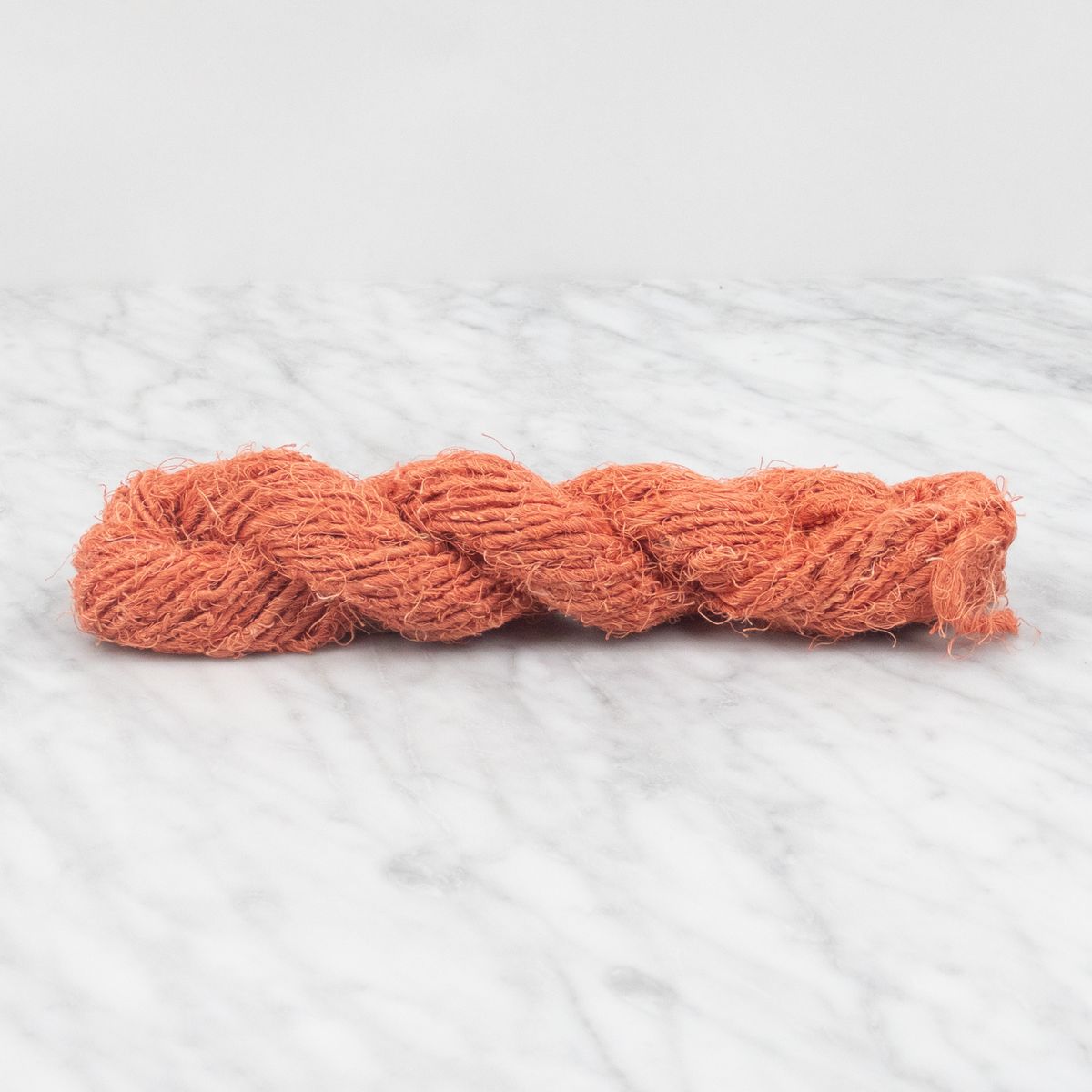Recycled Linen Yarn - Vermillion Orange