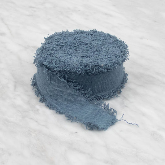 Cotton Ribbon Roll - Blue Moon