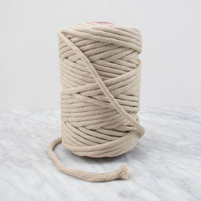 9mm Recycled Cotton String 1.5 kg Sand