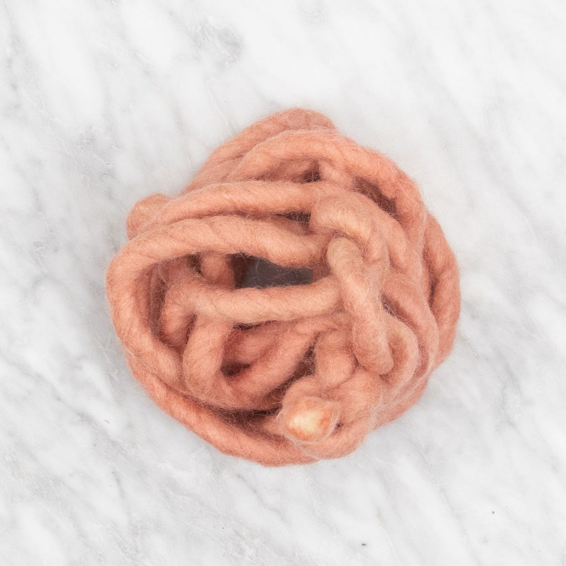 Chunky Felted Rope - Muted Clay