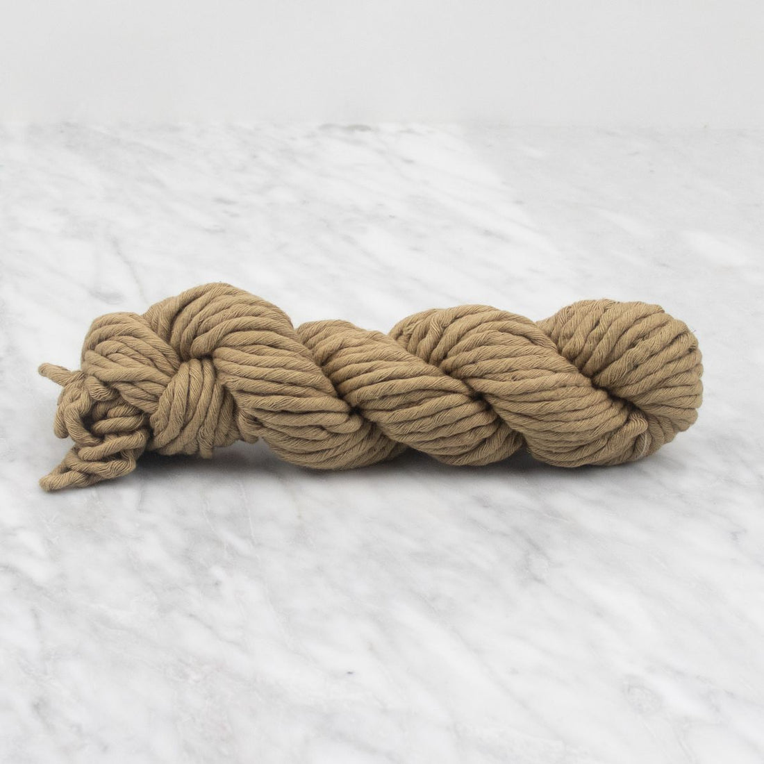 5mm Hand-Dyed Cotton String - Khaki - 100 grams